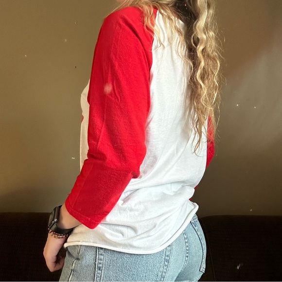 Vintage Holiday “Its Not Going To Lick Itself” Candy Cane Graphic Shirt Size L - Picture 6 of 8